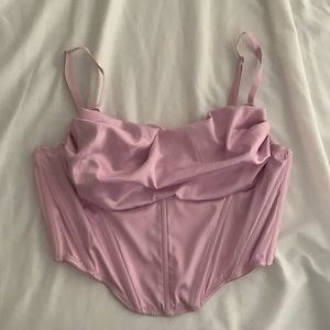 Lilac Corset Top, Urban Outfitters
